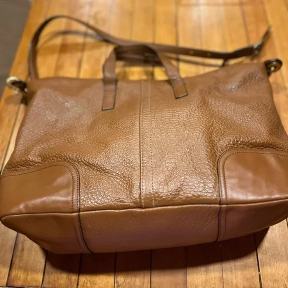 Coach Hadley Luxe Grain Leather Zip Satchel - Picture 5 of 7